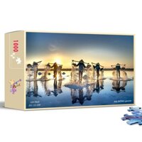 [ Một Số mẫu Về Việt Nam ]Tranh Ghép Hình 1000 mảnh 50x80 cm, Hạ Đông Puzzle