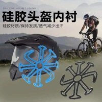 🔥 Mũ bảo hiểm đi xe máy 🔥 có hàng sẵn Ngăn ngừa mùi hôi An toàn mùa hè Đội mũ bảo hiểm không làm mất đi kiểu tóc của bạn Phổ biến cho nam và nữ Lót Chống Biến Dạng Mũ Bảo Hiểm Silicon Pad Thông Gió Thoáng Khí Đi Xe Đạp Mũ Bảo Hiểm Xe Máy Mũ Bảo Hiểm Lót