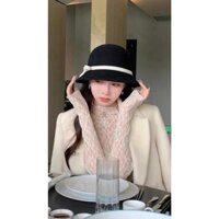 👒 MŨ DẠ VÀNH CỤP THU ĐÔNG ĐAI DẠ RETRO PHONG CÁCH CỔ ĐIỂN