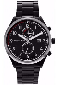 [ Mua 1 Tặng 1 ] Đồng hồ nam Michael Kors MK8575 Saunder Black Dial Mens Watch đồng hồ nam dây thép không gỉ  đồng hồ nam cao cấp - Size 43mm - Authentic - Full Box - Luxury diamond watch -[ Thu cũ đổi mới  ]