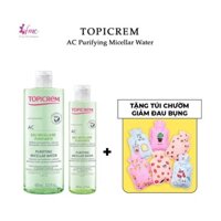 [ MUA 1 TẶNG 1]Nước tẩy trang Topicrem AC Purifying Micellar Water 200/400ml + Tặng 1 túi chườm giảm đau bụng