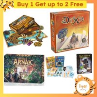 [ Mua 1 tặng 2] Boardgame Jamaica Ticket to Ride Dixit Catan Tigar