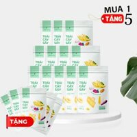 [ MUA 1 TẶNG 5] COMBO 50 GÓI TRÁI CÂY SẤY GIÒN 100G