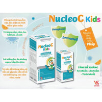 [ Mua 2 lọ tặng 1 lọ ] NucleoC Kids bổ sung Betaglucan,kẽm gluconat, vitamin C, và Immunell hỗ trợ tăng sức đề kháng