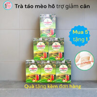 [ Mua 5 Tặng 1] Trà Táo Mèo Giảm Cân, Đánh Tan Mỡ Bụng An Toàn Hiệu Quả, Giải Độc Gan, Thanh Lọc Cơ Thể