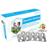 [ Mua 6 Tặng 1] Bảo Khí Khang 20v – Giúp giảm ho, viêm họng, khó thở, ngừa viêm phế quản, hen suyễn, viêm đường hô hấp