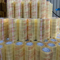 [ Mua lẻ giá sỉ ] Combo 6 cuộn băng keo trong, đục | kèm dao cắt băng keo | cân nặng 500gr | BĂNG KEO MIỀN NAM