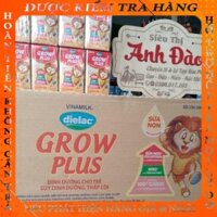 ( Mua lẻ giá Sỉ) Thùng sữa bột pha sẵn Dielac Grow Plus đỏ 110ml (48 hộp)  ngothe