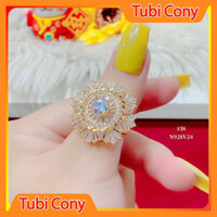 [ N928 ] Nhẫn Nữ Mạ Vàng Kiểu Dáng Mới Lạ