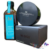 [ NA ] Combo tạo kiểu, chăm sóc tóc dành cho nam Moroccanoil và Morris Motley
