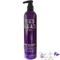 [ NA ] Dầu gội tím khử vàng cho tóc bạch kim Tigi Bed Head Dumb Blonde Purple Toning Shampoo 400ml