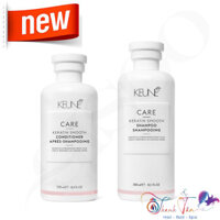[ NA ] Dầu gội xả Keune CARE KERATIN SMOOTH 300ml/250ml