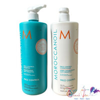 [ NA ] Dầu gội xả suôn mượt, chống rối Moroccanoil Frizz Control 1000mlx2