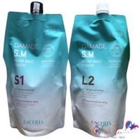 [ NA ] Thuốc uốn duỗi phục hồi dành cho tóc thường & khoẻ -TRICOL LACOHA SH1 500gx2