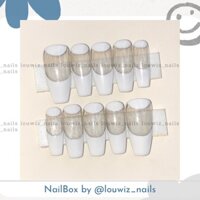 [ NailBox ] Đen Thạch + Fen Trắng ( Đơn Giản )