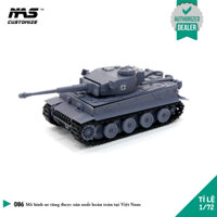 [ NAS] Mô hình xe tăng lắp ráp TIGER I 1/72, Mô hình quân sự xe tăng Tiger H1 1:72