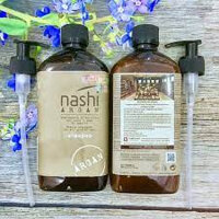 [ NASHI-CHÍNH HÃNG ] DẦU GỘI XẢ PHỤC HỒI HƯ TỔN NASHI ARGAN 500ML