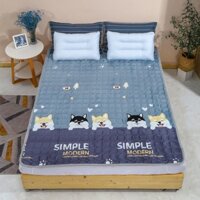 ﹍ Nệm dày hơn Flannel đơn Giường đôi Đệm 1,5m 1,8m Hộ gia đình Ngủ