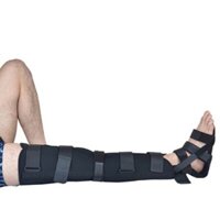 ✅ Nẹp Chống Xoay Dài (Có Bàn) GIAHU,đai nẹp chống xoay dài Giahu NẸP Cố định gãy xương cẳng chân, cổ chân và bàn chân
