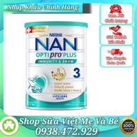 -NESTLE NAN OPTI PRO PLUS 3 800G - Trẻ từ 1-2 tuổi - [Chính hãng]- [Date mới]