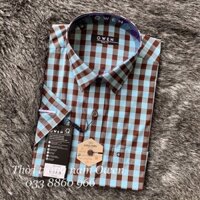 🍀 NEW 💯 . OWEN - Áo sơ mi ngắn tay Owen vải sợi sen BA 91506 Cực Đẹp .1 . M08 : . . ' . . ˢ