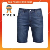 🍀 NEW 💯 . OWEN - Quần short nam Owen 91190 - Quần short jeans nam Cực Đẹp .1 . M08 : . . ' . . ˢ