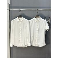 [ New 2024 ] Áo sơ mi Dior Trắng chống nhăn thêu Ong bụng LA 1-1 on web