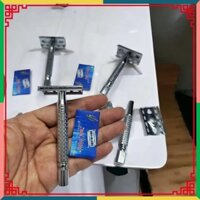 [ New ] Bàn Cạo Râu INOX Truyền Thống Chính Hãng Cán Tháo Rời [ Hàng Bóc Hộp ] [ Shop Luôn Sẵn Hàng ]