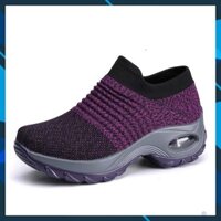 ( New ) Giầy thể thao nữ không dây siêu nhẹ tập gym, đi bộ cao 5cm (mẫu mới) 😍 . 2020 new .. .. . . . : You ; , ‣ , # *