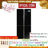 < <New<  Tủ lạnh Aqua 4 cửa màu đen AQR-IG525AM(GB)- Mới Chính Hãng )