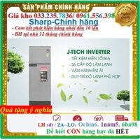 < <New< Tủ Lạnh Sharp Inverter SJ-X251E-DS 2 Cánh 241 Lít - Mới 100%