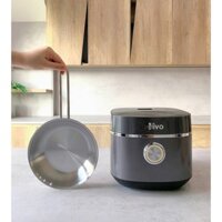 ( new)Nồi Cơm Điện OLIVO creen RC86 – Lòng Nồi INOX 304 Chống Dính Tự Nhiên, Nấu Cơm Ngon tặng xửng inox