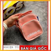 💥 [NGHIỆN TÚI GIÁ GỐC + VIDEO THẬT] Túi đeo chéo Adidas Mini Vintage Bag - DV2490 ( Hồng ) Chưa On WEB / GIÁ RẺ NHẤT