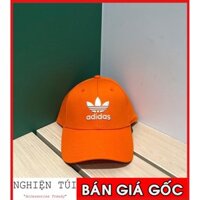 💥 [NGHIỆN TÚI GIÁ GỐC + VIDEO THẬT] Mũ / Nón thể thao Adidas Trefoil Baseball Cap - Orange EK2997 / CAM KẾT CHẤT LƯỢNG