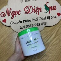 [ Ngọc Diệp spa] Kem massage trà xanh chuyên dụng cho Spa, thẩm mỹ viên