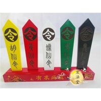 🙏 Ngũ Hành lệnh🙏🙏🔔 Chất liệu: gỗ hoàng dương( đã được làm phép)🔔