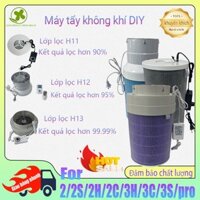 🔥 Nguyên bản🔥 Máy tẩy không khí Xiaomi DIY Đặt với bộ lọc phiên bản 2/2S/2H/2C/3H/3C/3S/pro