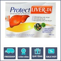 [ Nhà thuốc 448 ] Viên Uống PROTECT LIVER - TA Bổ Gan, Giải Độc Gan Hộp 60 Viên Nang Mềm