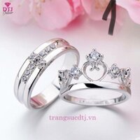 💍 Nhẫn cặp bạc 925 ( Có Sẵn )