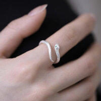 ✨ ✨ Nhẫn Rắn Cá Tính Nhẫn Đuôi Rắn Nhẫn Điều Chỉnh