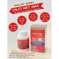 [ Nhập Khẩu ] Calci Mk7 Max 60 Viên bổ sung canxi tảo biển đỏ tự nhiên
