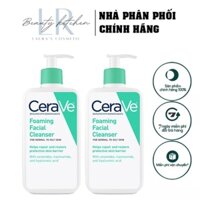 [ Nhập Pháp ] Sữa Rửa Mặt Cerave Foaming Facial Cleanser Dành Cho Da Dầu, Da Khô