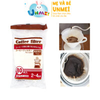 ( Nhật Bản ) Set 80 túi giấy lọc trà, cà phê size L hàng chuẩn Nhật – Kokubo