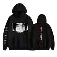 [ NHIỀU MÀU] Áo Hoodie Dài Tay Naruto, Itachi Uchiha Nam Nữ Đủ Size