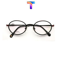 [ Nhiều màu ] Gọng mắt kính kim loại tròn nhỏ Chrome Hearts nam nữ 35035