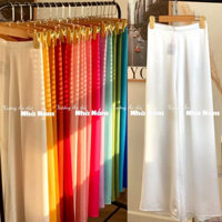 [ NHIÈU MÀU ] Quần áo dài nữ truyền thống chất liệu vải Lụa Mỹ mềm mại, may sẵn nhiều màu đẹp và rẻ