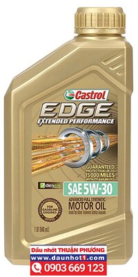 » Nhớt Castrol EDGE 5W30  Nhập Mỹ 946ml