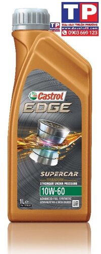 » Nhớt Castrol EDGE SUPERCAR 10W60