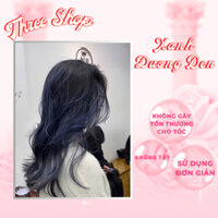 [ Nhuộm Siêu Dưỡng ] Thuốc nhuộm tóc màu Xanh Dương Đen. Màu nhuộm sử dụng tại nhà