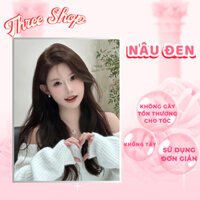 [ Nhuộm Siêu Dưỡng ] Thuốc nhuộm tóc màu Nâu Đen . Màu nhuộm sử dụng tại nhà